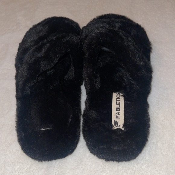 FABLETICS  "Snug Strap Slipper"‎ black size 9 - Picture 5 of 7